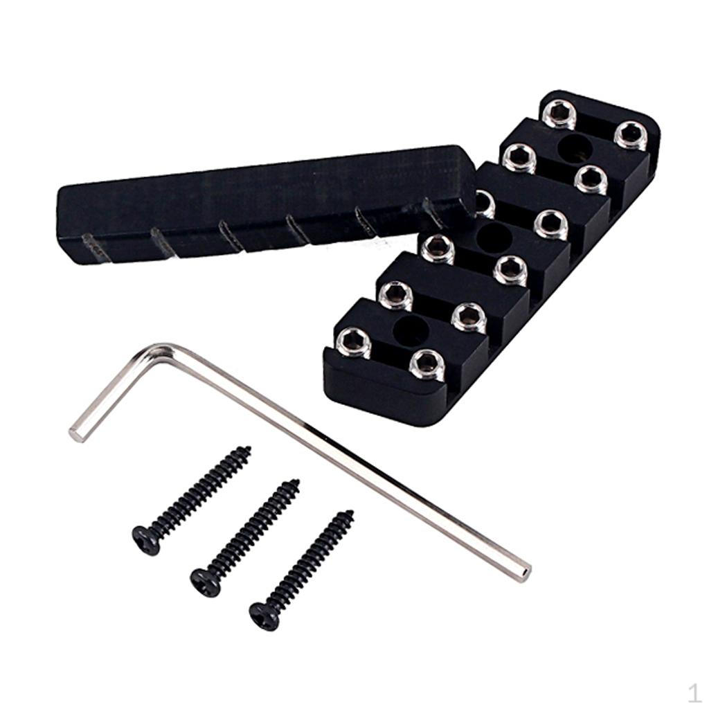 Струнодержатель гитары и прорезной верблюд 6 String