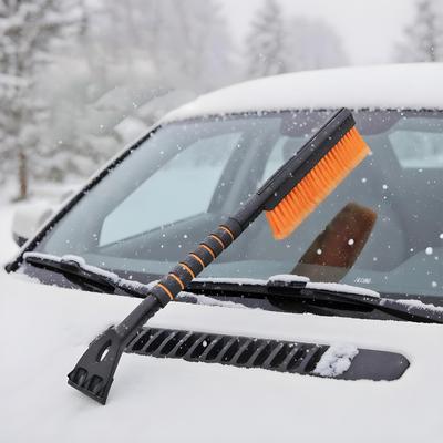 Schneebürste Für Autoreinigung Schaber LKW Schneebürste Wischer Für Winter Schnee Eis Reif LKW SUV Fenster Fahrzeug Windschutzscheibe