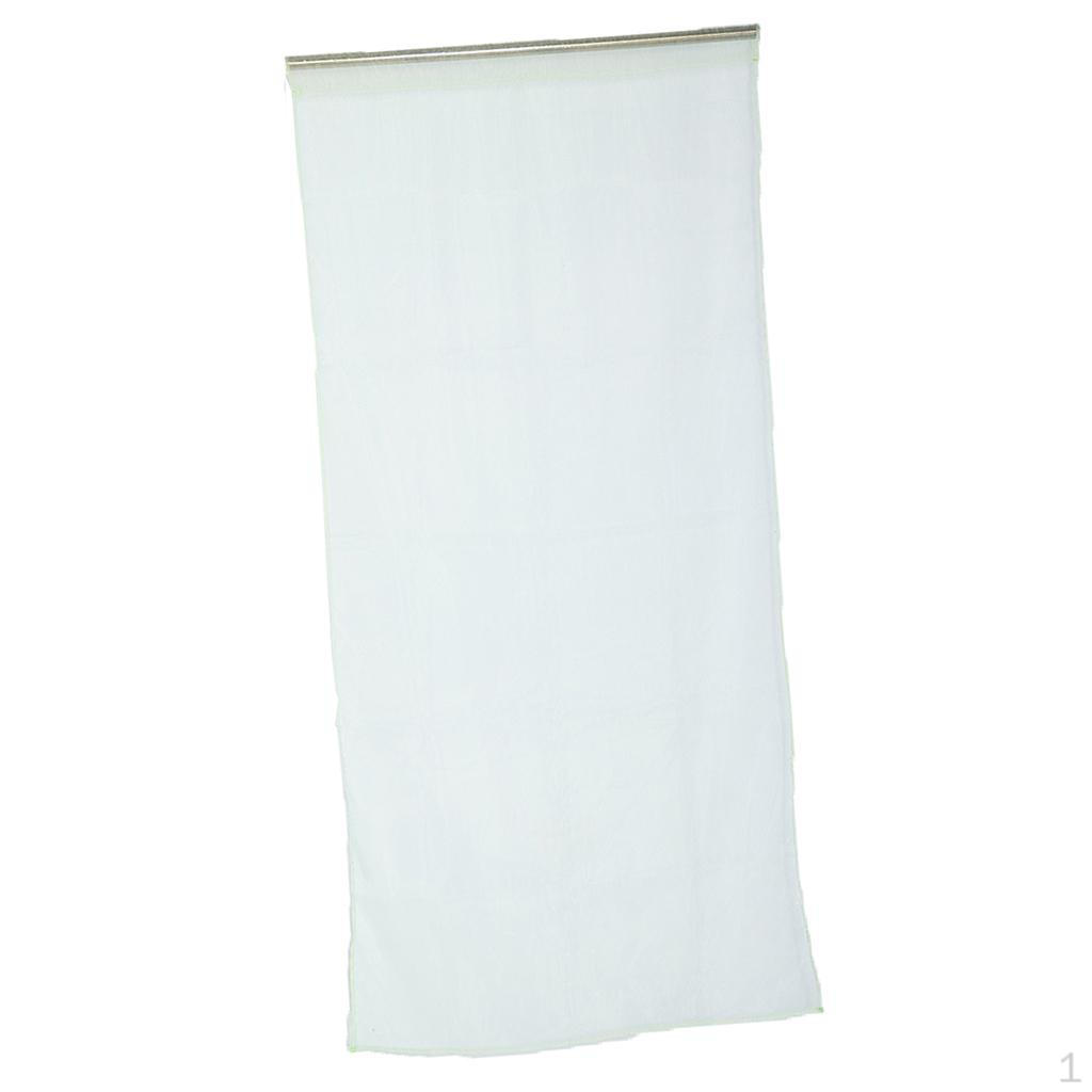 

100x200cm Window Door Curtain Panel Drape Tulle Room Balcony Divider Green
