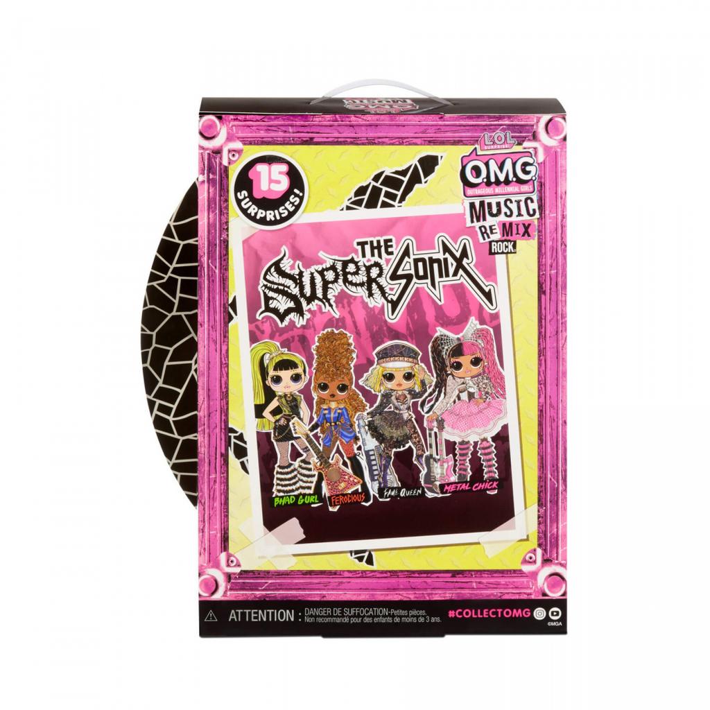 LOL Surprise OMG Doll FAME QUEEN Remix Rock MGA