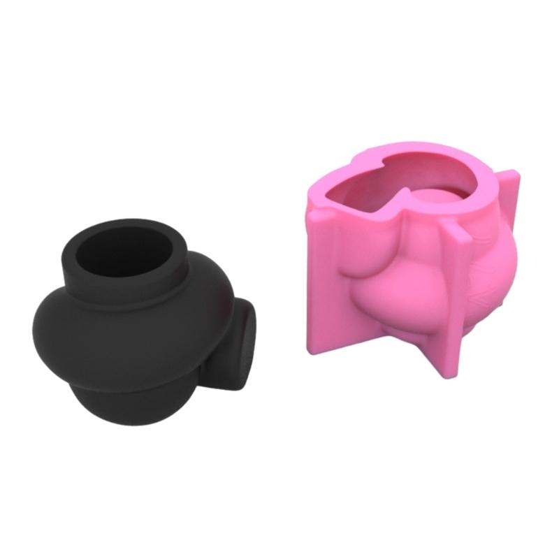 Abstract Art Silicone Vase Mold Unique Decorative Pen Holder Molds Reusable Abstract Art Vase Resin Mold Minimalist Mold