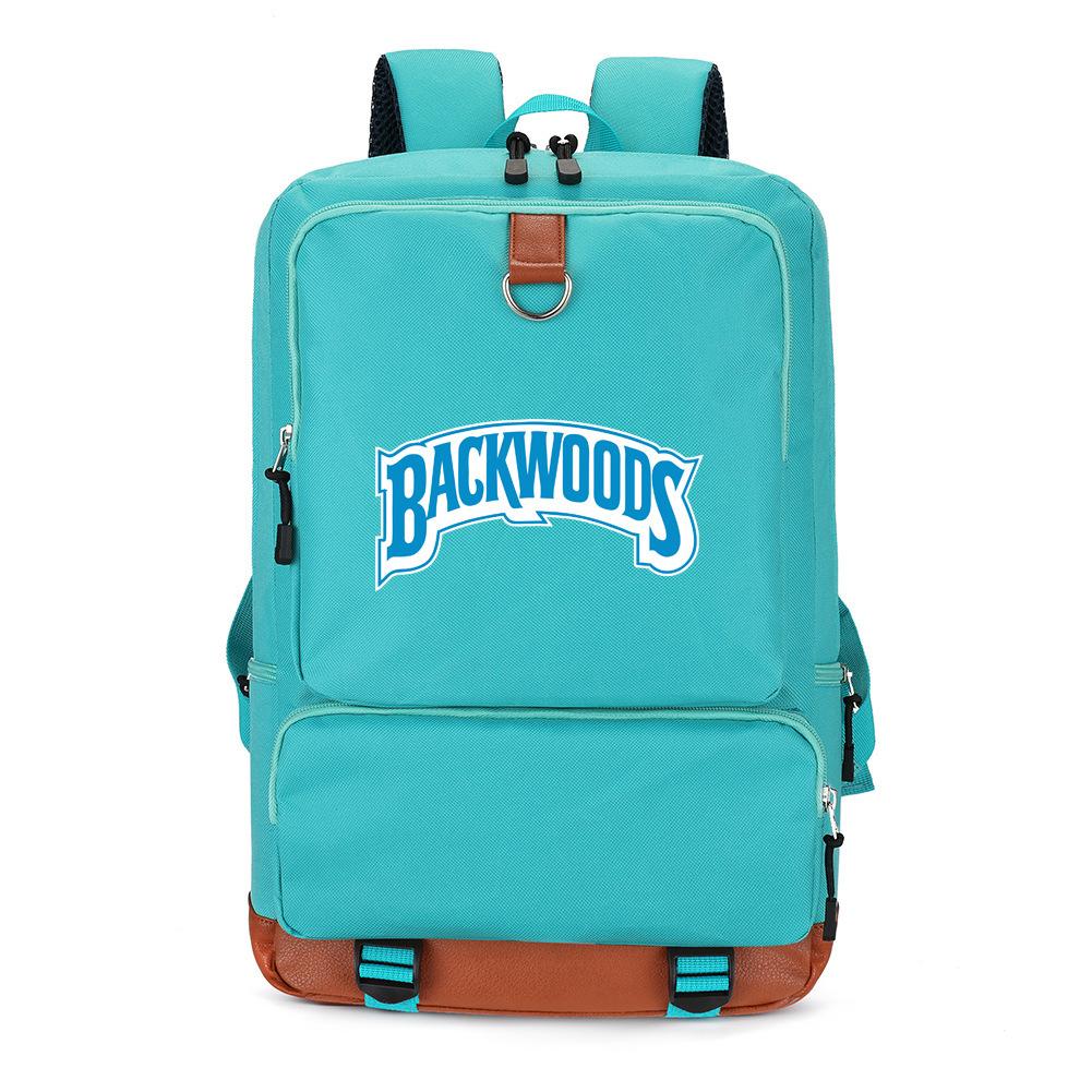 Backwoods Backpack Simple Student School Bag Fashion Trend Digital Color Printing Computer Bag Travel Bag