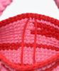 Limelike Becky Knit Bag_Red Pink