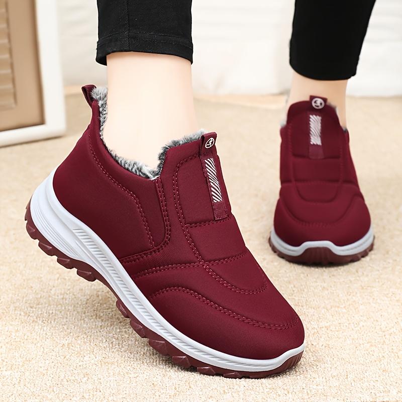 [Women's Outdoor Sneakers] New Women's Fleece-Lined Warm Non-Slip Sneakers | Outdoor Casual Short Boots | All Four Seasons