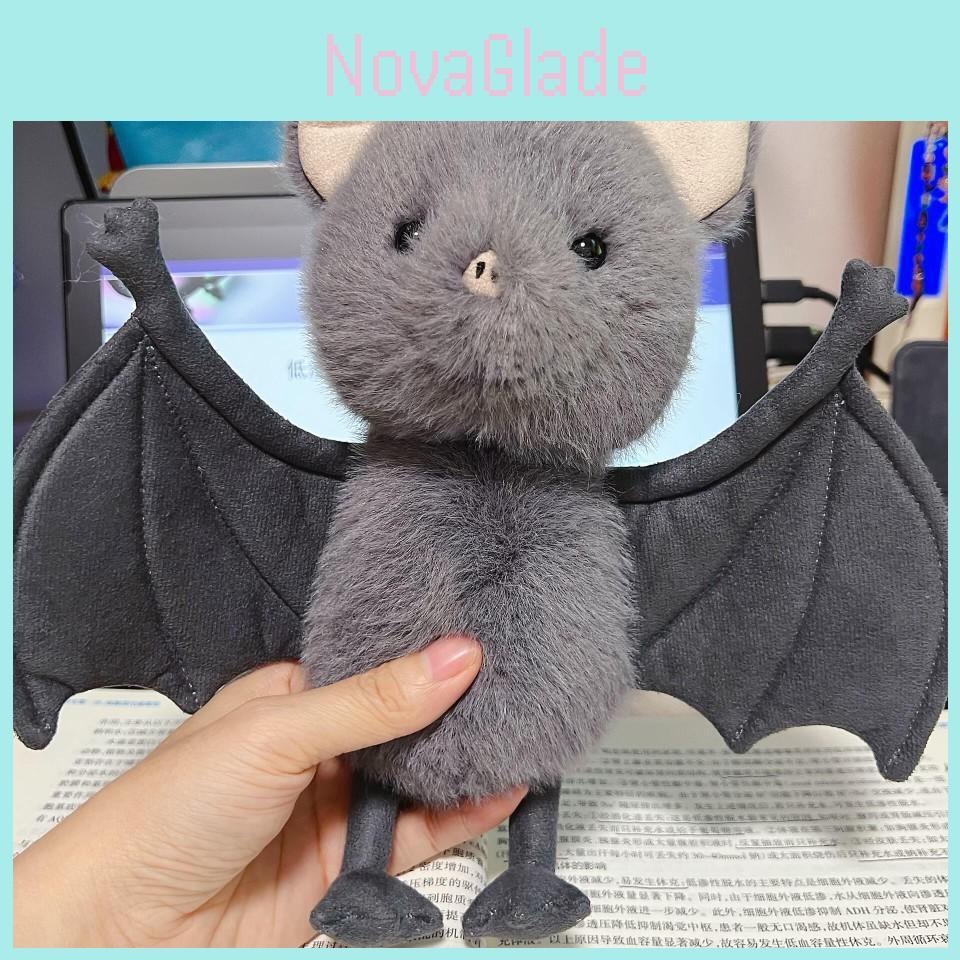 Plush Bat Pig Car Pendant With Soft Pp Cotton For Car Decor And Gift