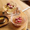 Coppetta da Dessert in Vetro Nordic con Petali Goffrati