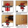 Cabinet Door Installation Positioner Tool Free Adjustable 60mm Alloy For Professional And DIY Cabinet Assembly