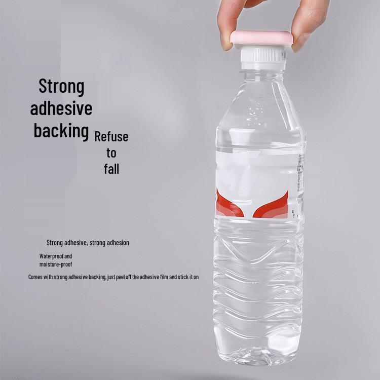 Silicone Door Handle Anti-Collision Pad - Simple, Solid Color Household Stopper