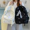 Mochila de alta calidad versión coreana estilo ins para estudiante mujer gran capacidad linda de dibujos animados mochila escolar ligera mochila simple