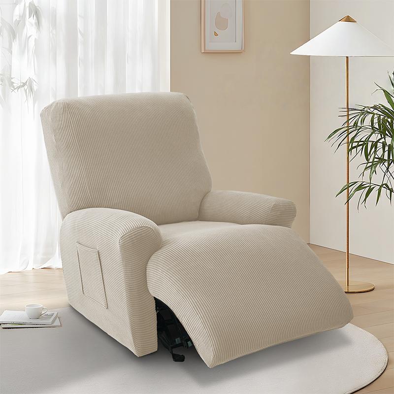 

Stretch Recliner Chair Cover Soft Elastic Single Sofa Cover Chaise Longue Cover Home Office Decor Armchair Slipcovers