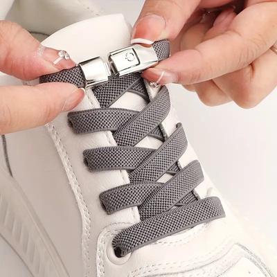 2025 No-Tie Shoelaces Met Gespen Voor Sneakers Sportschoenen
