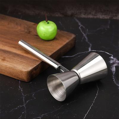 Measuring Cup Tools Bar Measure Cocktail Jigger With Handle Measuring Cup 304 Stainless Steel Bar Tools Barware