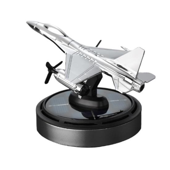 

Освежитель воздуха для автомобиля с ароматерапией и 54 рассеивающими отверстиями, работающий на солнечной энергии, диффузор эфирного масла для истребителя, украшение приборной панели Gulong