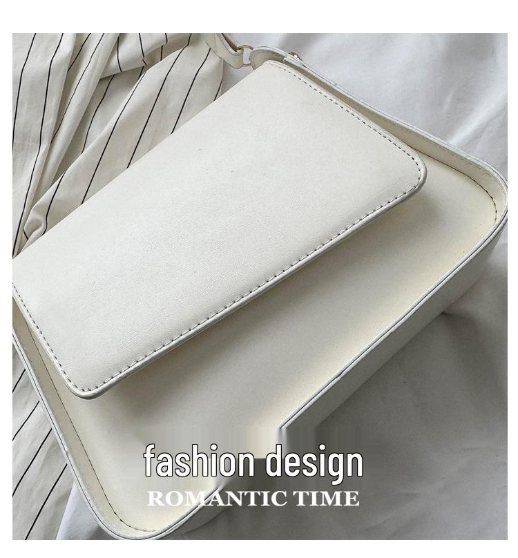 2025 New Summer Solid Color Women's One-Shoulder Bag: Sleek, Versatile, and Trendy Underarm Design