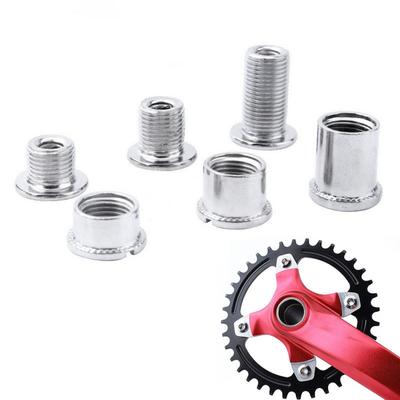 5pcs Light Weight Chainring Bolts Steel Cycling Disc Screws Bike Chainwheel for Mountain Fixed Gear Track Bikes