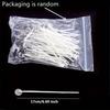 100Pcs Candle Wick with Metal Base, Handmade Aromatherapy Candle Wick, Homemade Beeswax Candle Consumables
