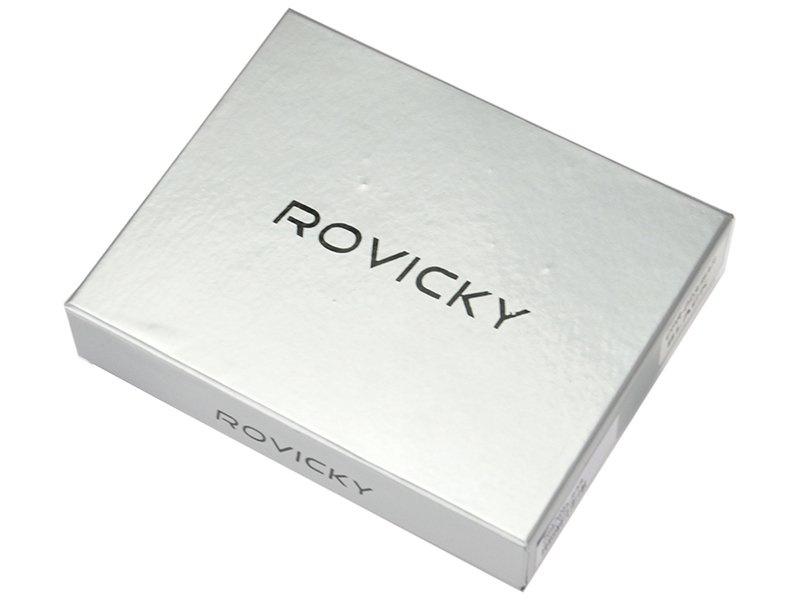 Skórzany rozbudowany portfel męski RFID Rovicky