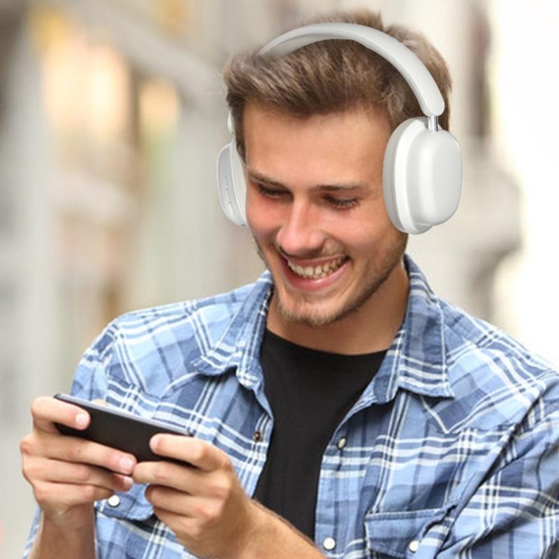 Bluetooth-compatible 5.3 Gamings Headsets Gamers Wireless Headphones With Noise Cancelling Microphones Earphone