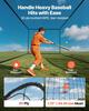 Baseball Batting Cage, 12700 X 3900 X 3080mm Freestanding Portable Batting Cage, Hitting Cages with 30-Ply Knotted HDPE & Carabiner Hooks, Battings