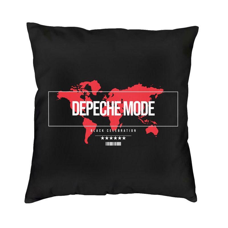 

Depeche Cool Mode Heavy Metal Rock Band Throw Pillow Case for Living Room Nordic Cushion Cover Square Pillowcase 30cmx30cm