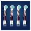 ORAL-B 80352086 - Brossettes de rechange Disney La reine des neiges 2 - Pour brosse à dents éléctrique Oral-B Kids - Lot de 4