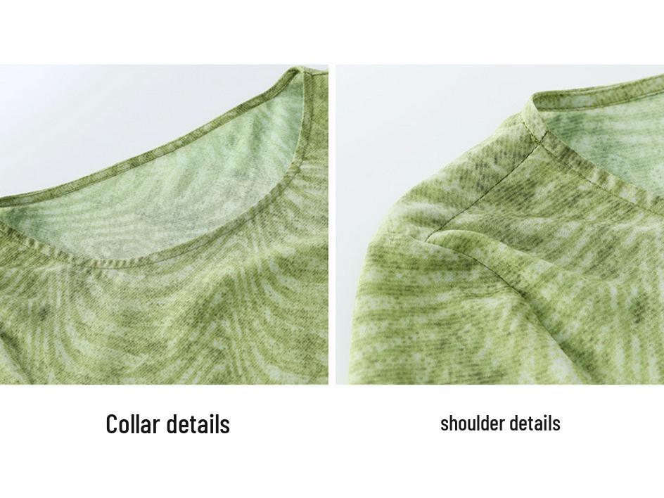 Green Field Slimming French Retro Bodycon Dress - Elegant Ribbed Long Sleeve