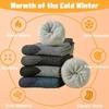5 Paar Wintersocken für Herren, Business-Socken, neue klassische Thermo-Socken, warm, verdickt, Retro-Schnee-Socken, lässig