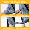 4m x 23mm Universelles Auto Z-Form Gummi Wetterfest Dichtungsstreifen KantenSchutz Ersatz