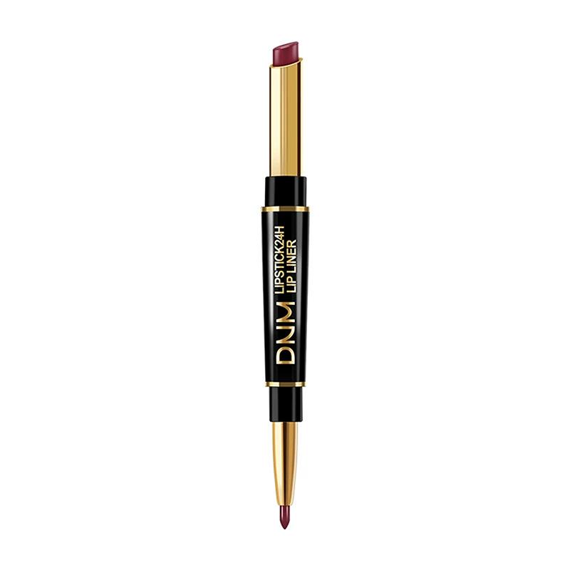 

Double-Ended Non-Stick Cup Long Lasting Lipstick Lip Liner High Pigmented Waterproof Valentine S Day Gifts H
