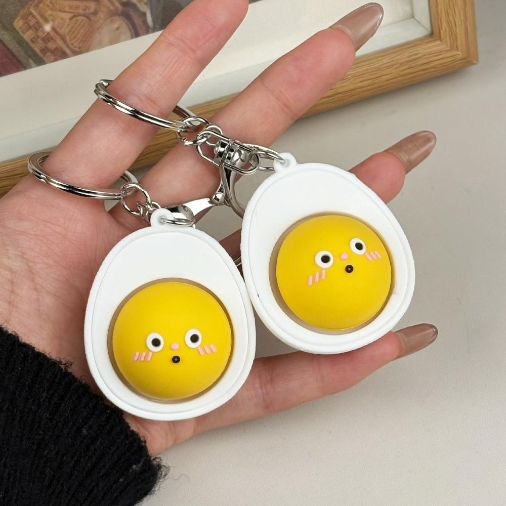 Funny Decompression Keyring Mini Cartoon Cute Fidget Pendant Adults