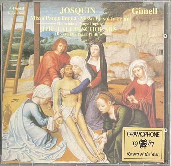 

CD TALLIS SCHOLARS - Josquin des Prez: Mass NSC29,CDGIM009 Gimell 1987 Non Japan ObiClassical Used