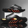 Mens Slide Shoes Eva Anti-Skid Slides Stylish Slide Shoes Breathable Mens Slides Daily Sandal Shoes Outside Indoor Shoes Larger Size