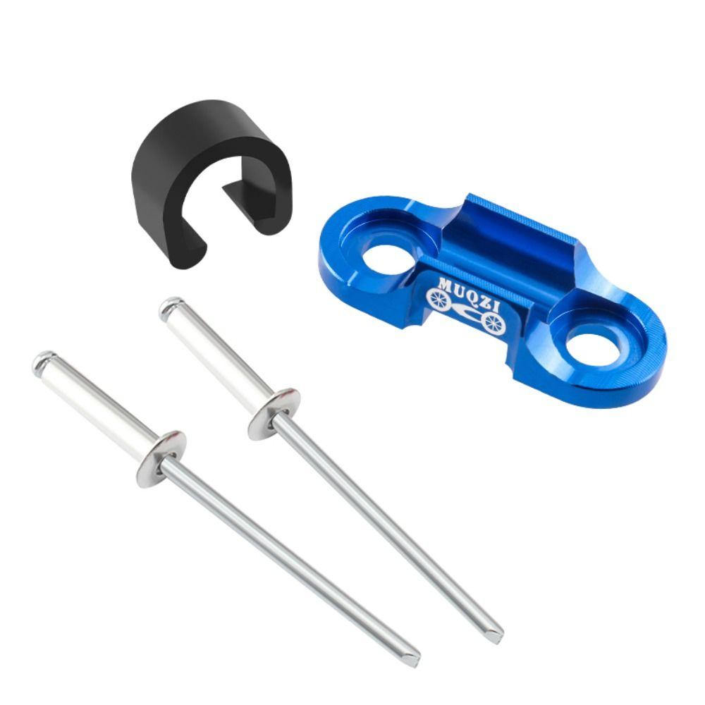 Stable Line Pipe Buckle Aluminum Zinc Zinc Alloy Wire Tube Clamp Pipe Buckle Base Folding Bike