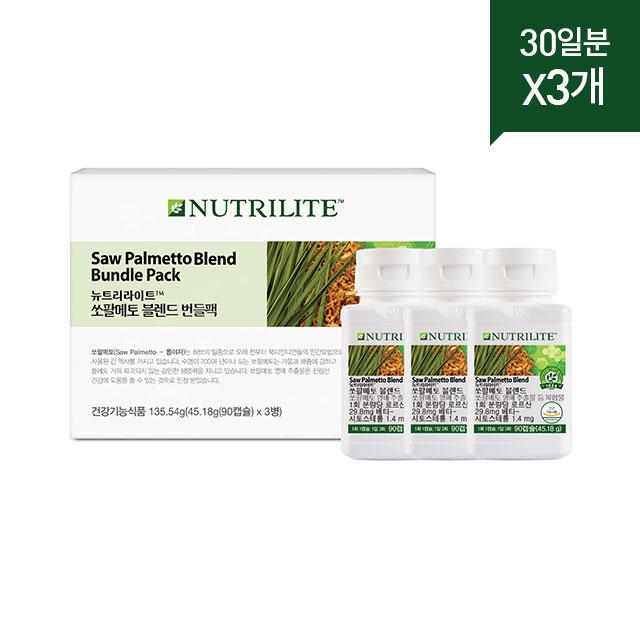 

Saw Palmetto Blend Bundle Pack (90 Capsules x 3, 90-Day Supply)