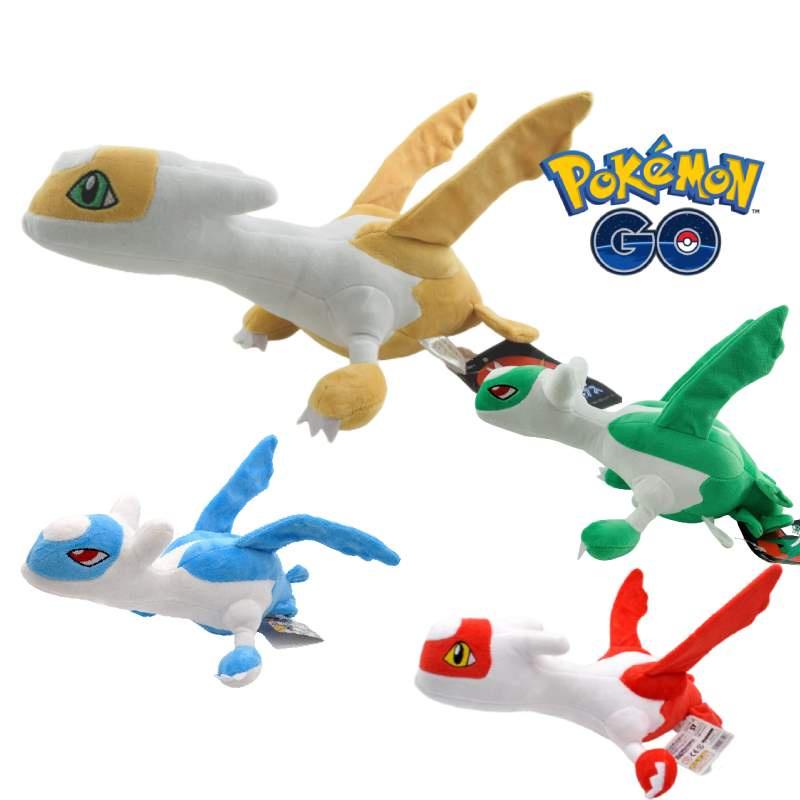 Large Shiny Rainbow-colored Latias And Latios Plushies