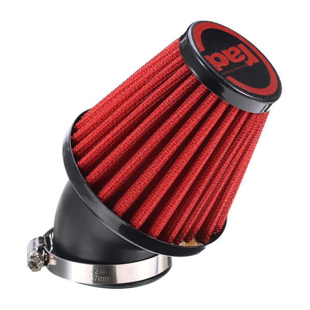 

45-48mm Motorcycle Air Filter Air Cleaner (Red)