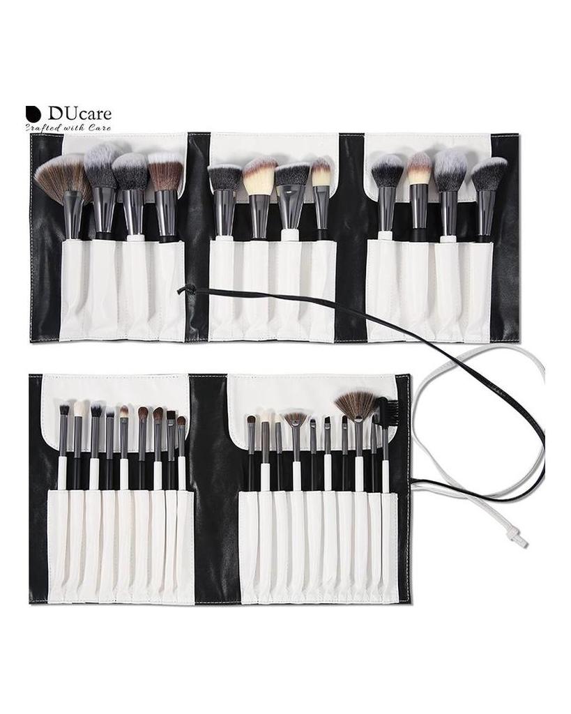 DUcare 31pcs Makeup Brushes Set Powder EyeShadow Blending Eyeliner Eyelash Eyebrow Make Up Brushes Beauty Cosmestic Brush Tool with Bag