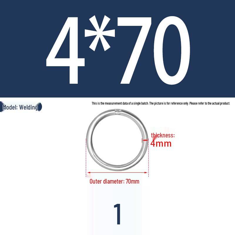 304 Stainless Steel Seamless O-Ring for Lifting and Hammock Yoga Connection