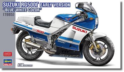 Hasegawa Suzuki Early Type Color Plastic Model 21760 1/12 RG500 Blue/White