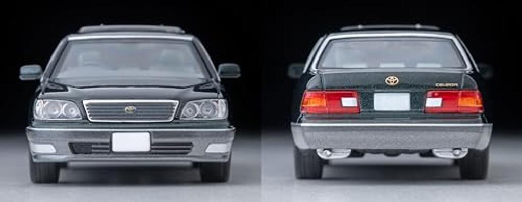 TOMYTEC Tomica Limited Vintage Neo 1/64 LV-N356b Toyota Celsior C-Spezifikation F-Paket Grün/Grau 1997 Modell Fertigprodukt 337638