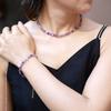 Simple Fashion Fashion Jewelry Exquisite Crystal Love Versatile Necklace Collarbone Chain Merchandise Jewelry