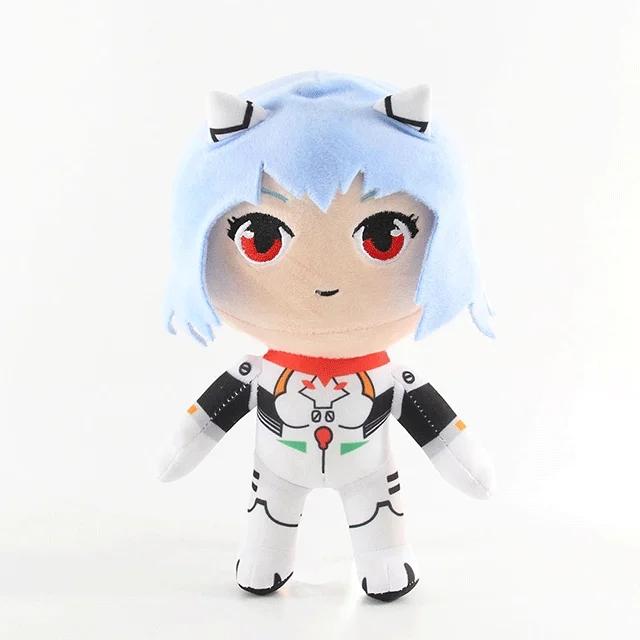

20cm Ayanami Rei Plush Toy Doll Cartoon Anime Plush Toy Kawaii Evangelion Plush Doll EVA Soft Stuffed Room Decor Xmas Gifts 20CM