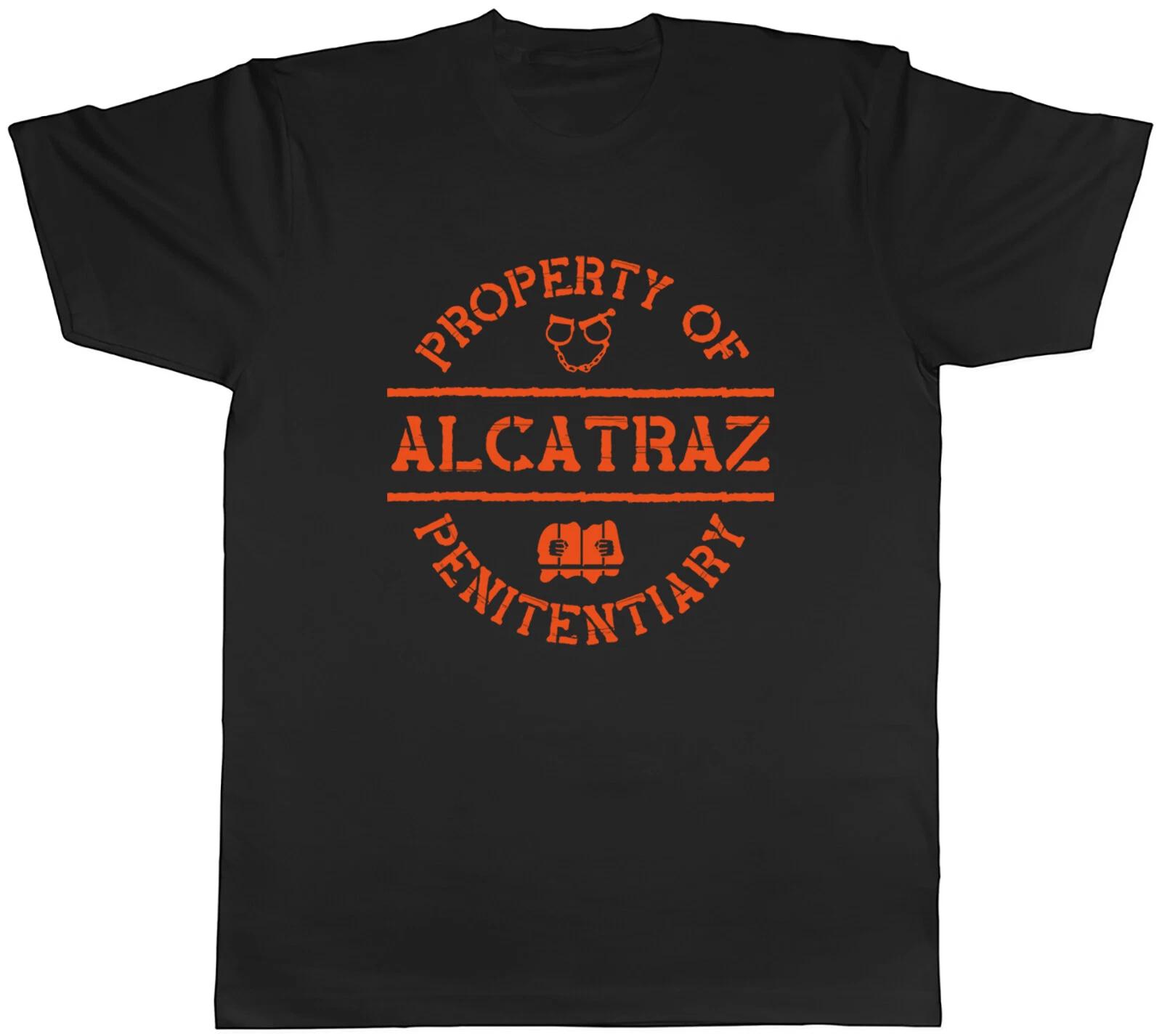 Property of Alcatraz Mens T-Shirt Jail Prison Funny Tee Gift L
