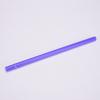 12Mm Aperture Straw Multi-Color Solid Color Plastic Cup Accessories Pp Straw Non-Disposable Straw With Ring