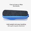 DOMS Fine Magnetic Whiteboard Duster Marker Set  White Board Markers Blue Black Ink Set of 2 Markers & 1 Duster Pack of 1
