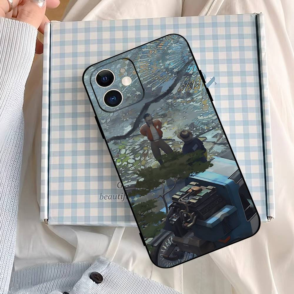 Game Disco G-ElysiumS Phone Case Black Phone Case For IPhone 17/16/15/13/14 Pro Max/ 11Plus/X/Xr/Xs Max 13mini