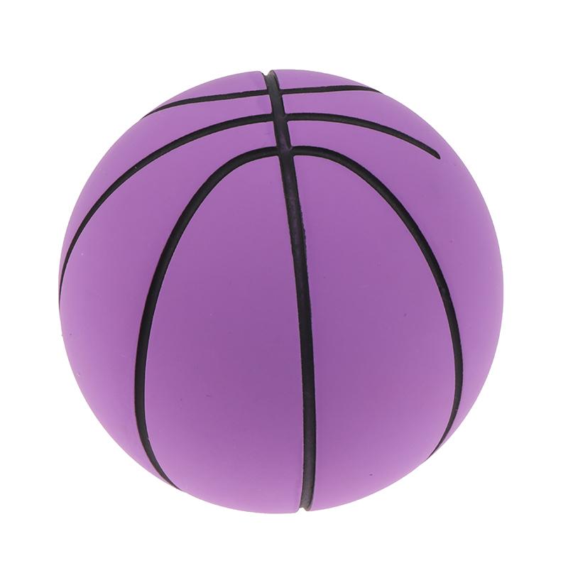 6Cm High Elastic Mini Rubber Basketball Decompression Hollow Elastic Ball Children'S Toy Outdoor Sports Beach Mini Basketball