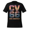 CV-66 USS America Flugzeugträger T-Shirt
