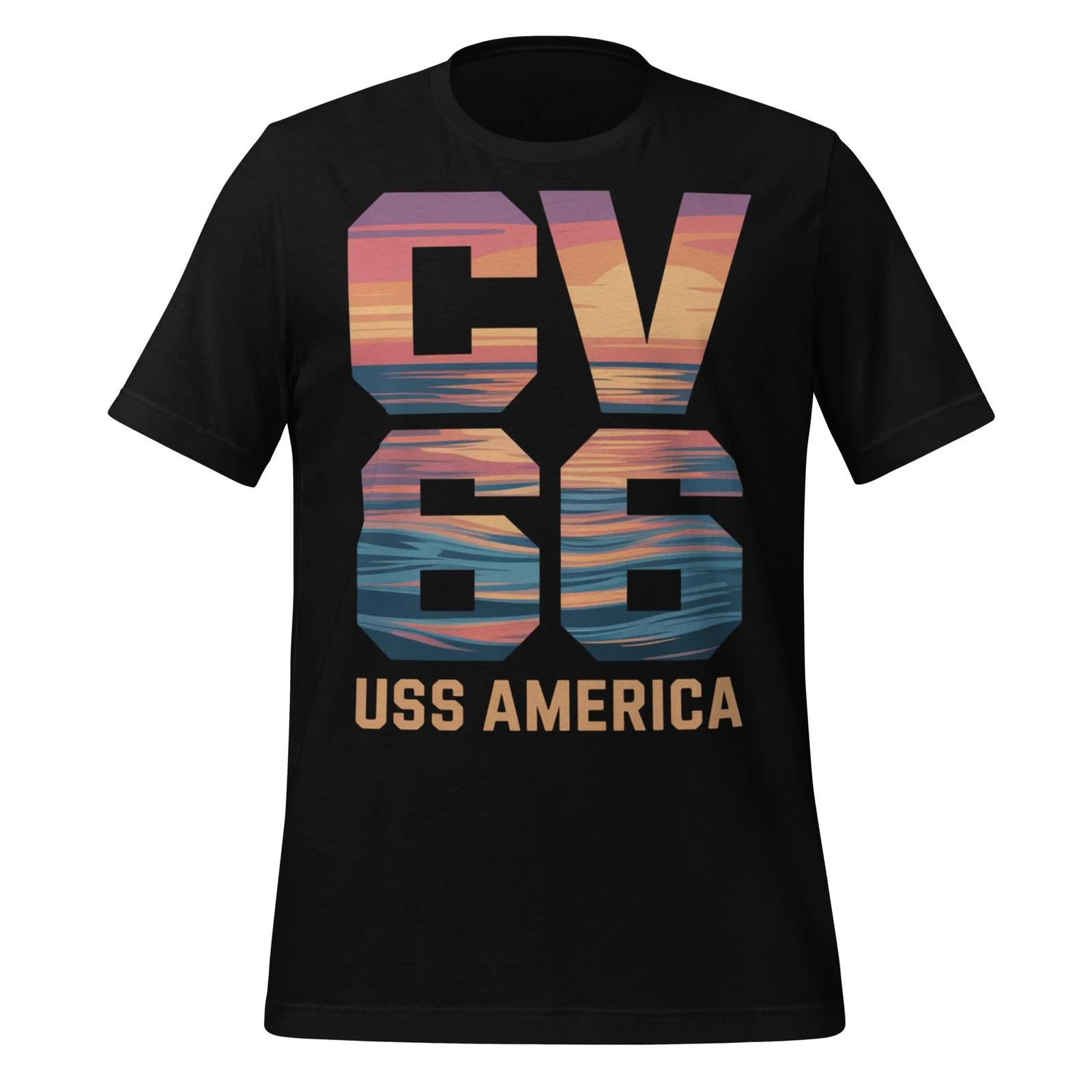 CV-66 USS America Aircraft Carrier Shirt 4XL