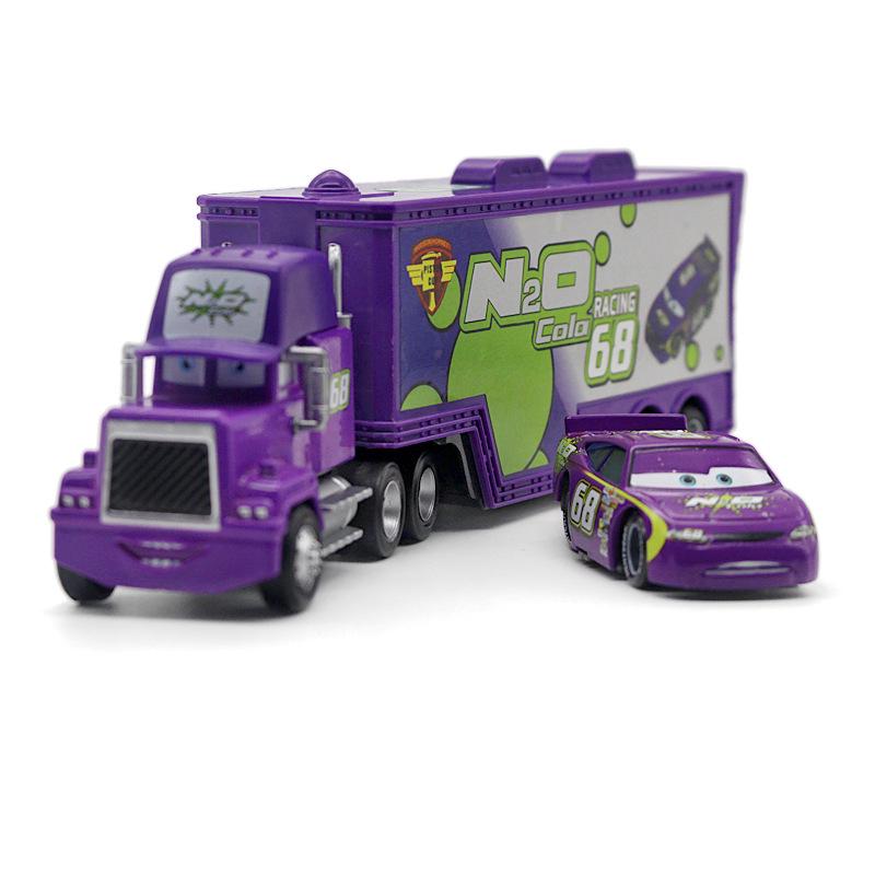 Mack Truck & Race Car Alloy Toy Set for Kids